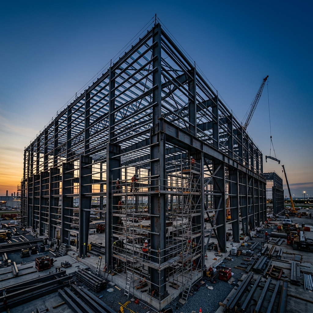 Industrial PEB Manufacturing & Storage Facility